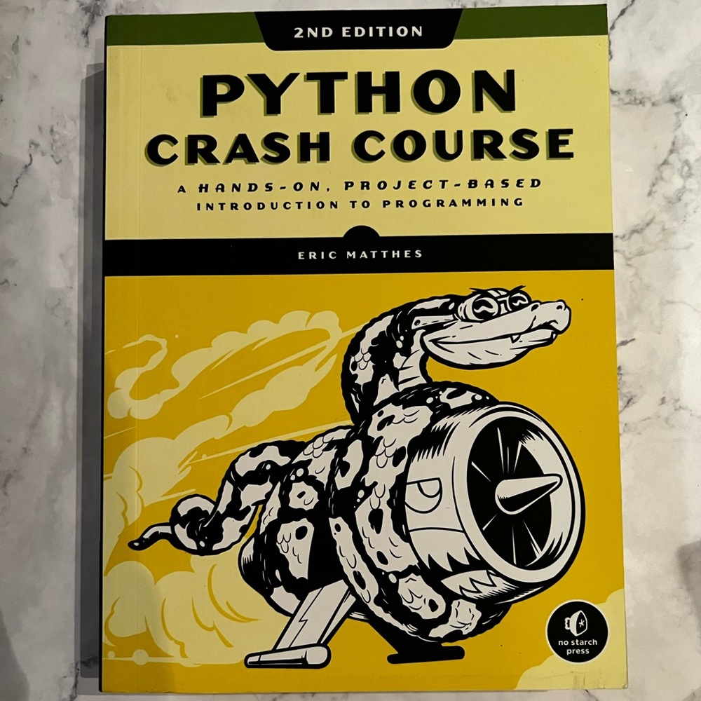 Eric Matthes Python Crash Course. 2nd edition